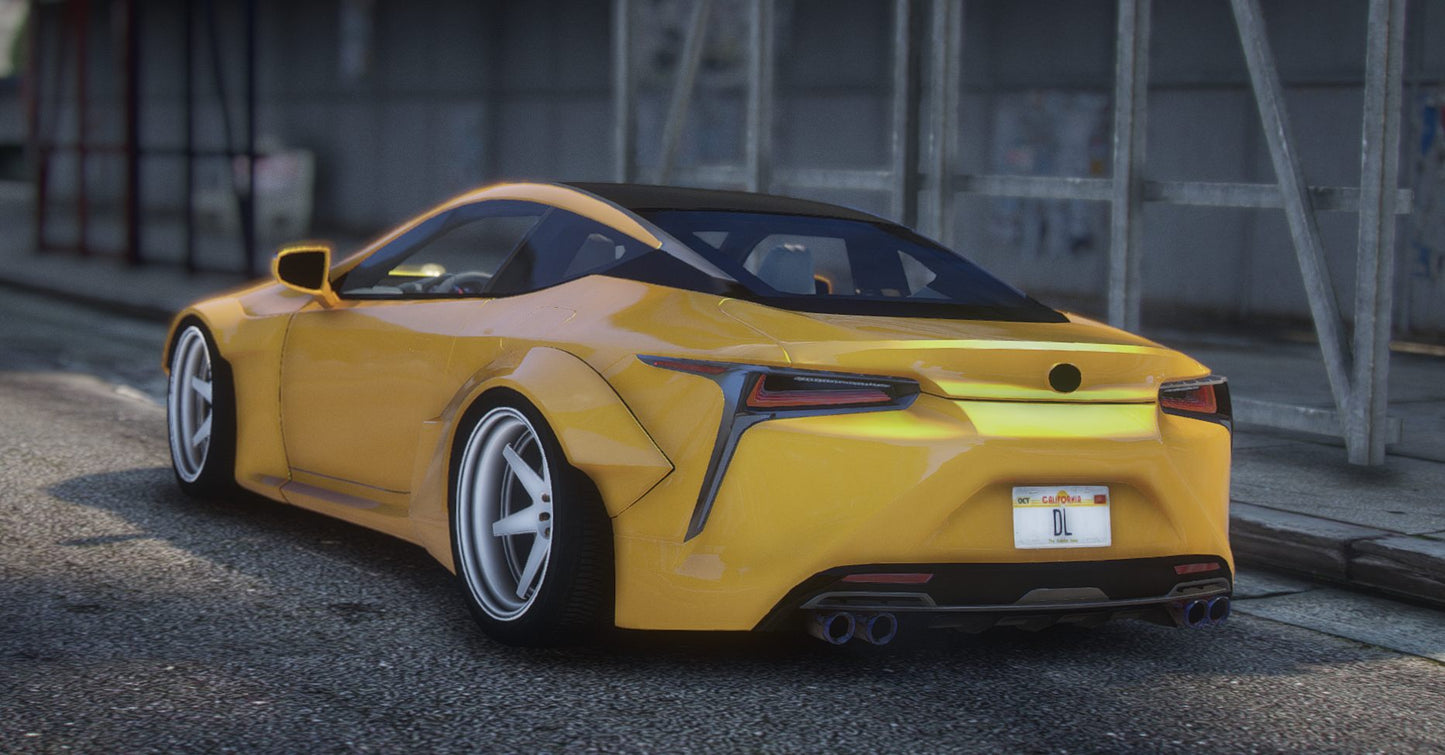 Lexus LC500 Widebody | Debadged | Tuning