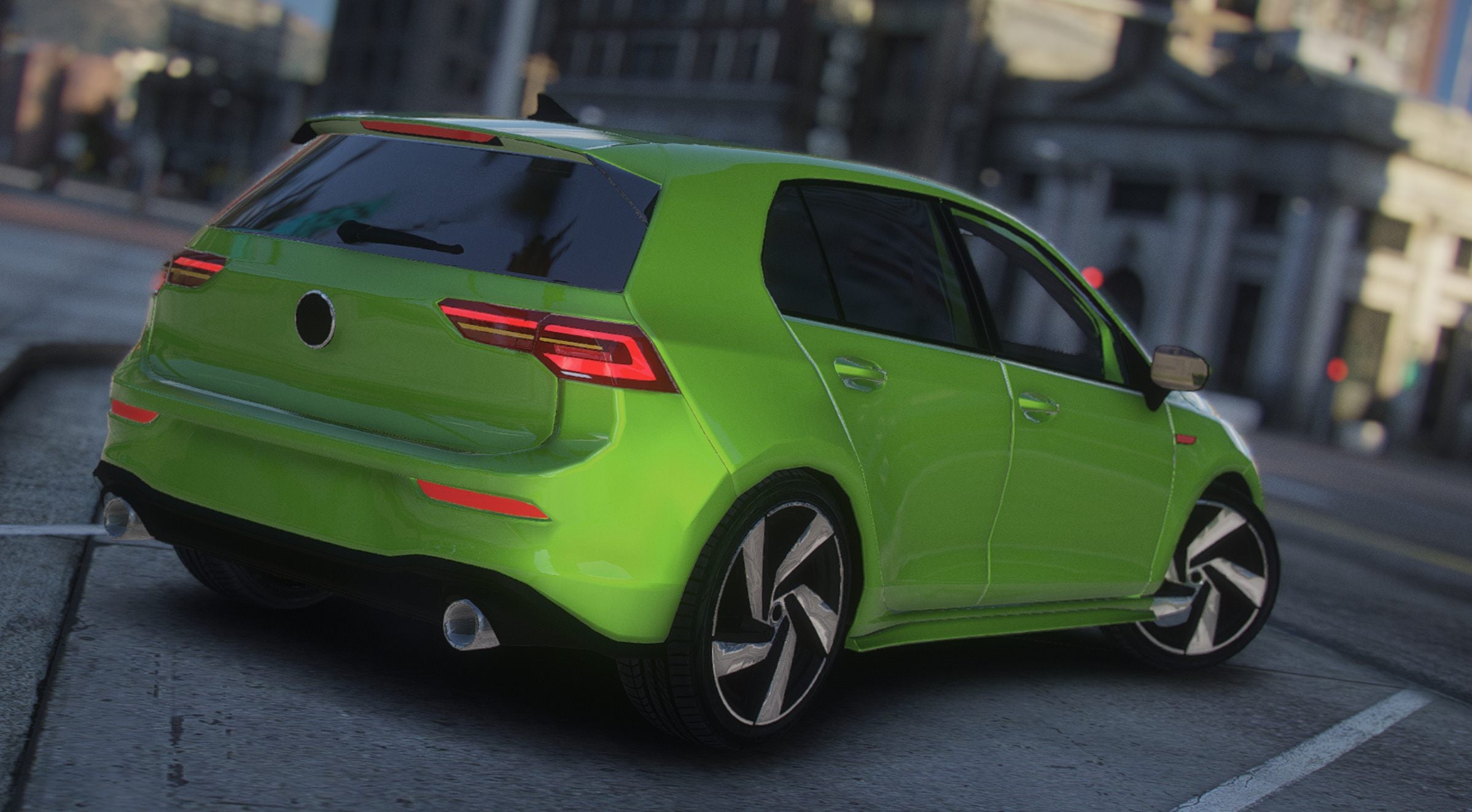 Volkswagen Golf Mk8 GTI | Debadged