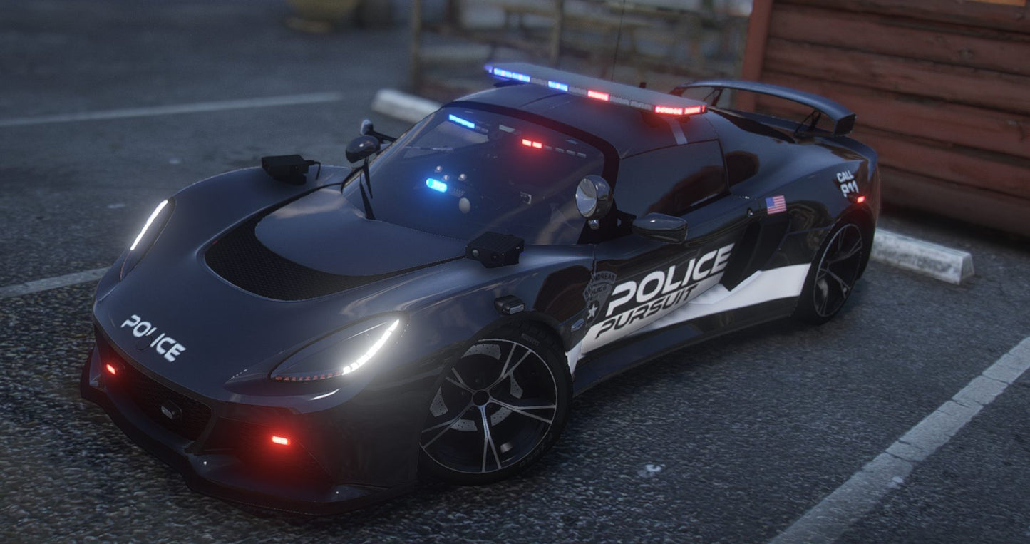 Debadged Police Pursuit Car Pack | 10 Vehicles | Templates