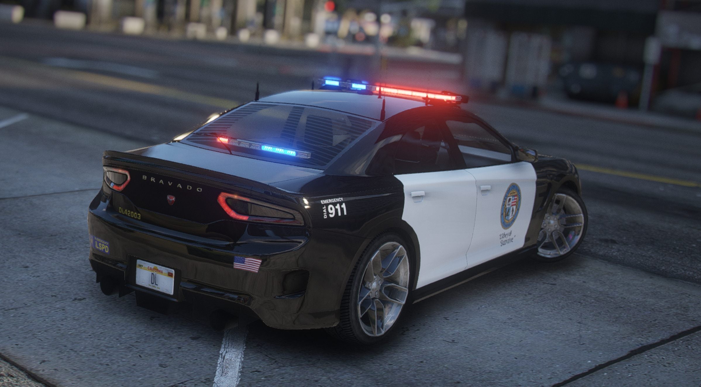 Bravado Buffalo STX LSPD | Template | Callsigns