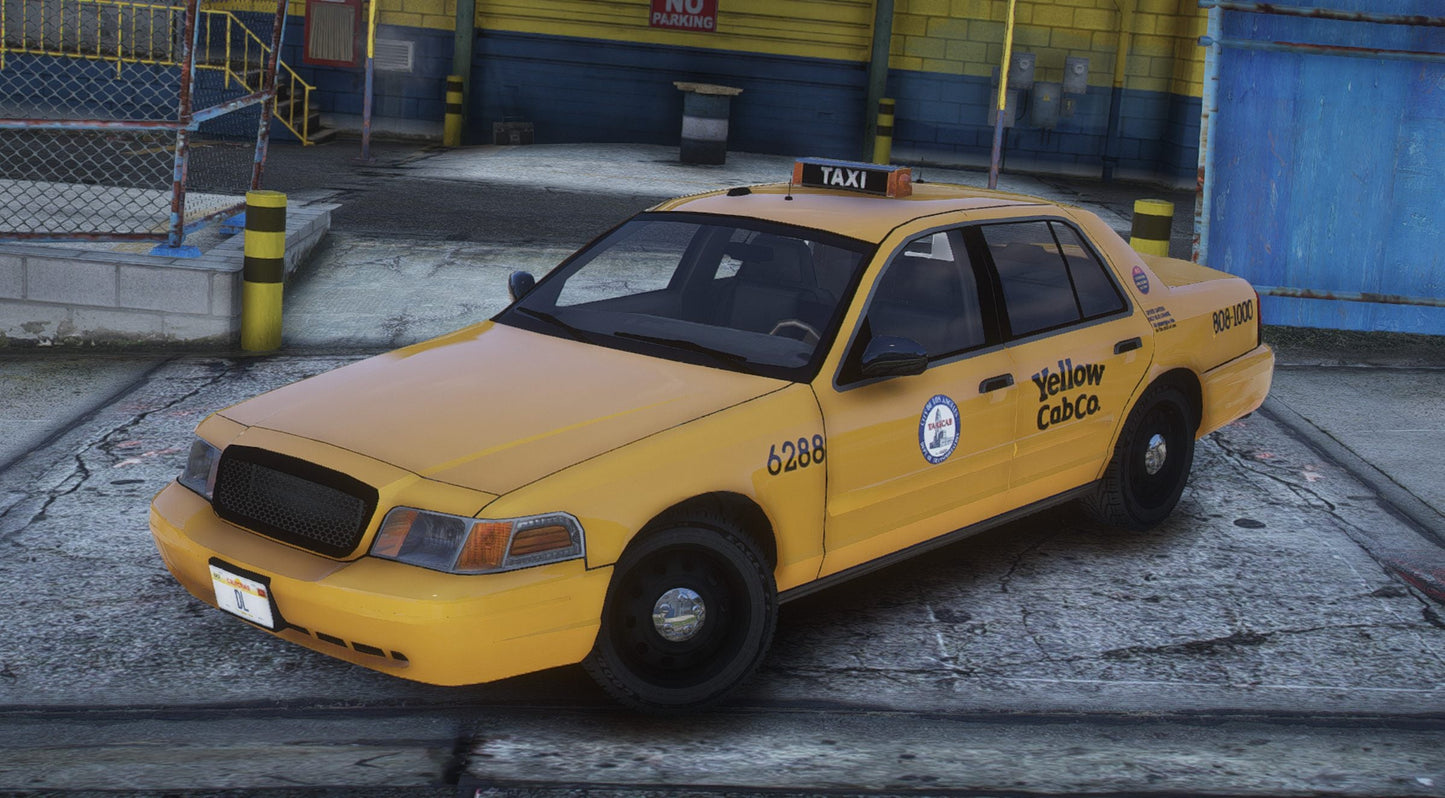 Taxi Car Pack: 5 CARS | Debadged | Templates