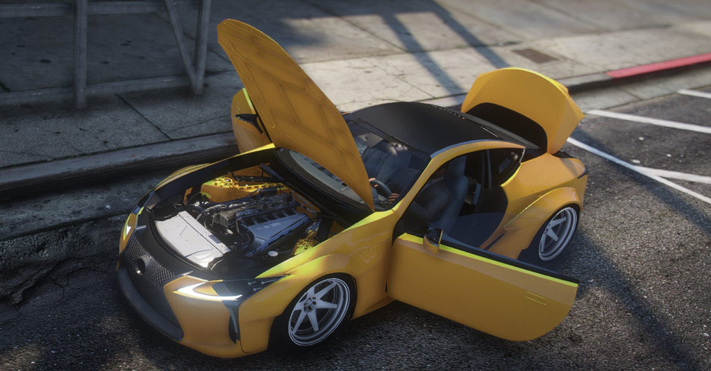 Lexus LC500 Widebody | Debadged | Tuning | Template