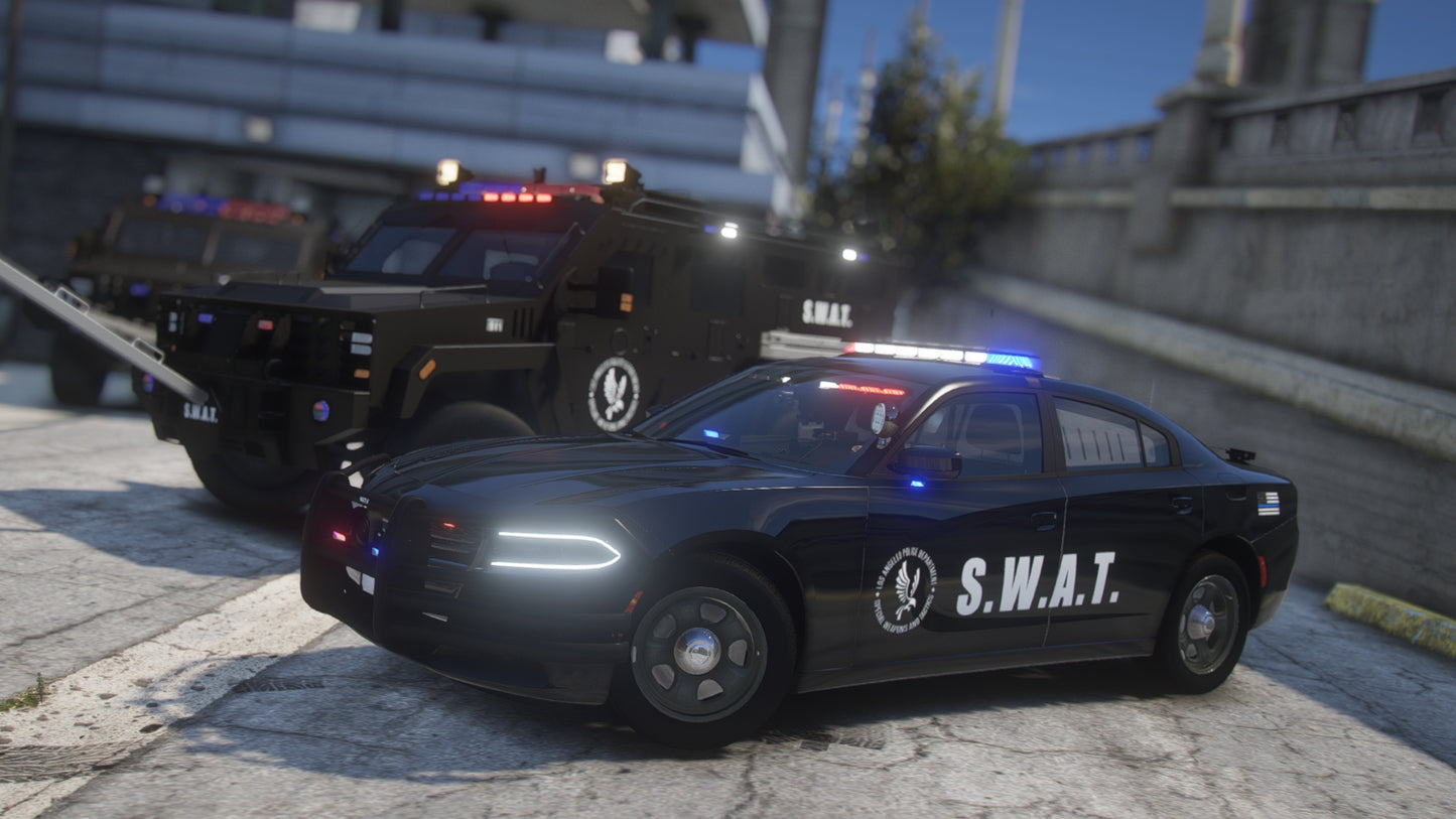 SWAT Debadged Police Pack | 5 Vehicles