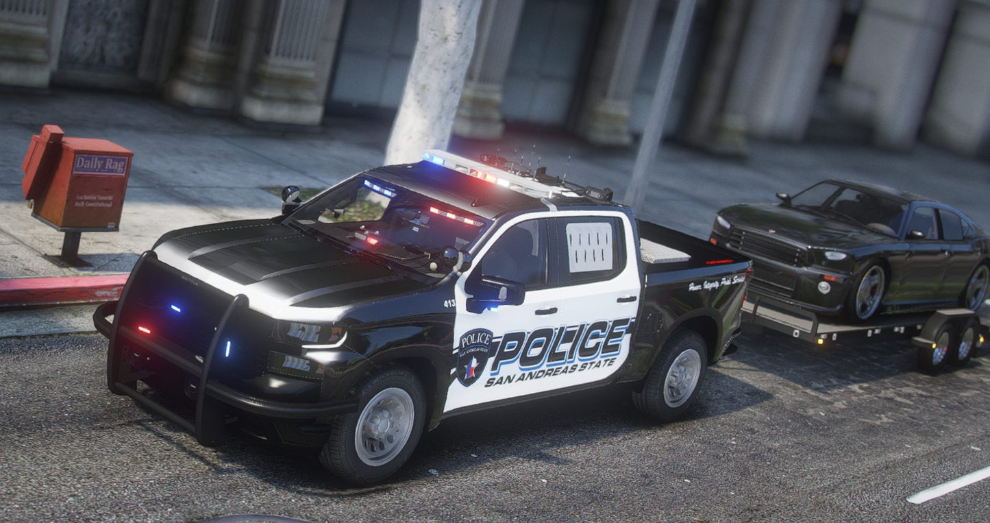 Debadged Police Pack | 15 Vehicles | Templates