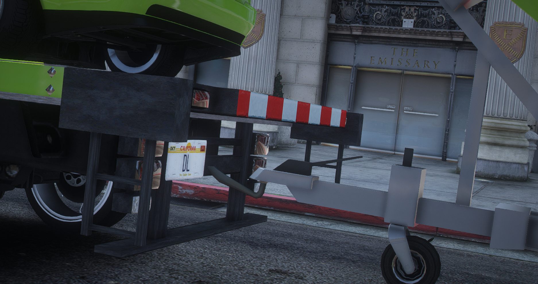 Maibatsu Mule Flatbed with Tow Hitch