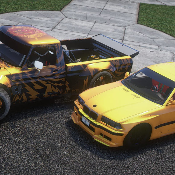 Drift Car Pack: 15 CARS | Debadged