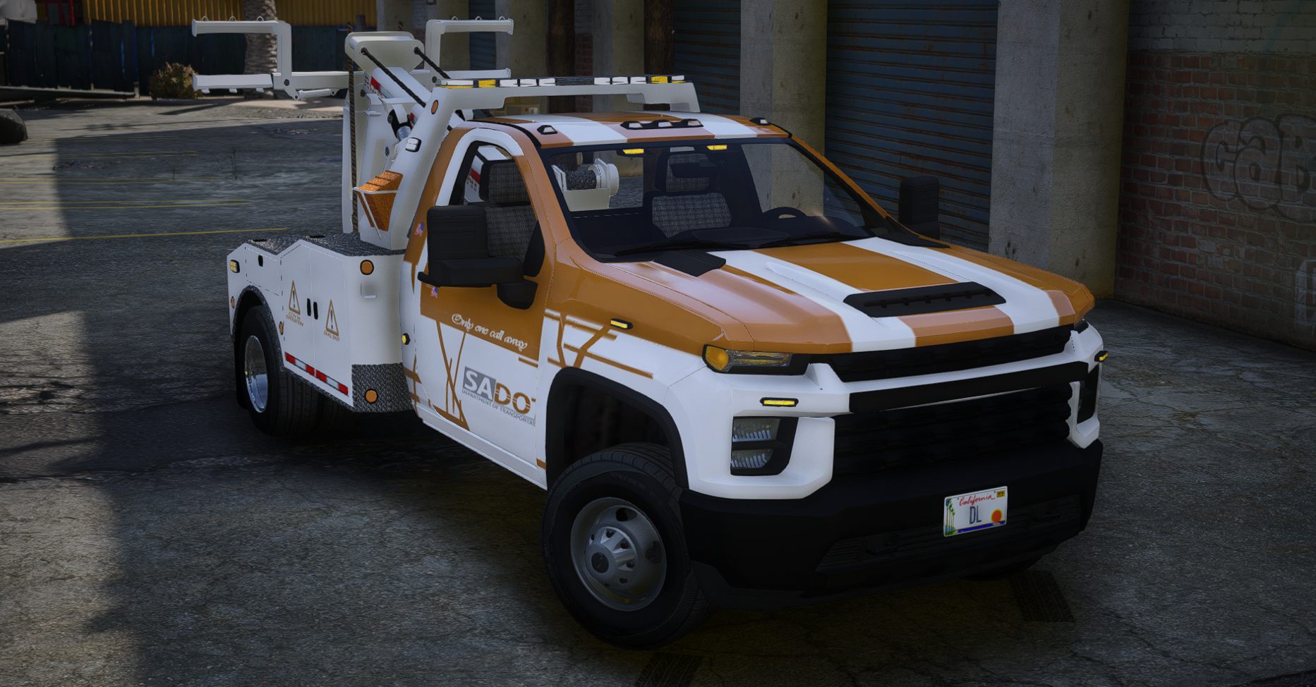 Abschleppwagenpaket ohne Abzeichen | 7 Autos | Vorlagen