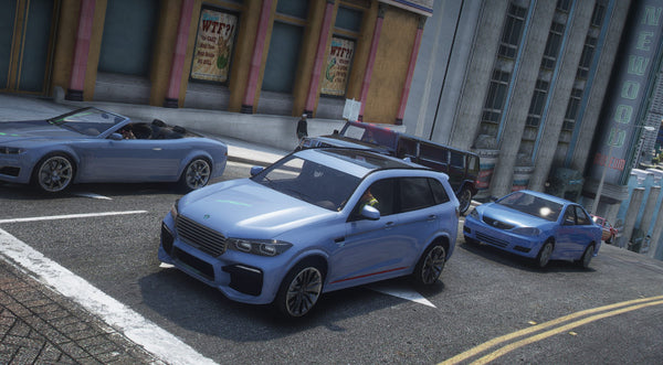DLC Cars in Traffic