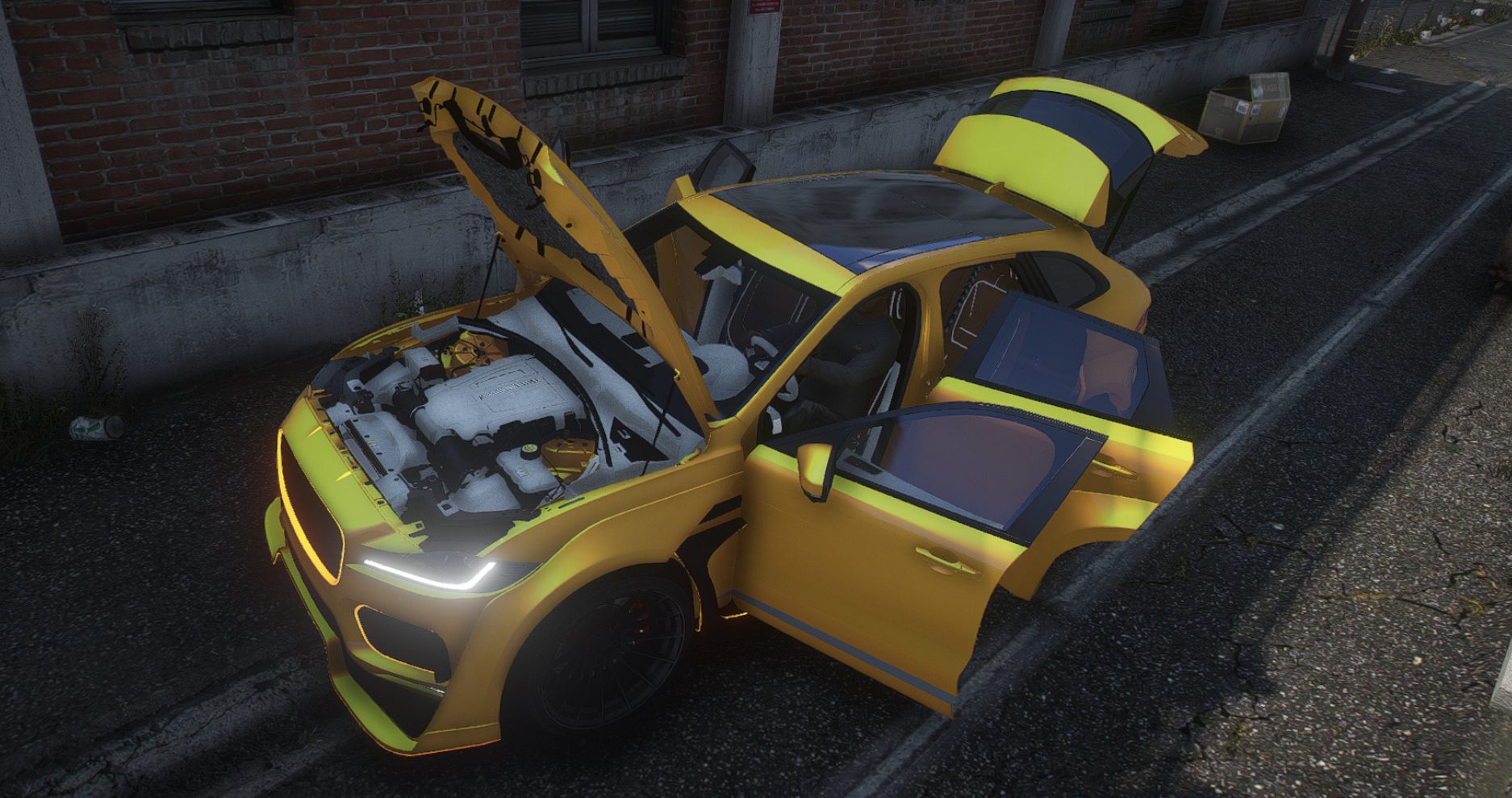 Jaguar F-Pace Animated | Debadged