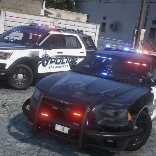 Debadged Police Pack | 15 Vehicles | Templates