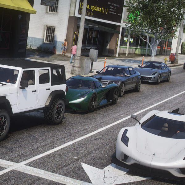 DLC Cars in Traffic