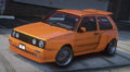 Volkswagen Golf 1991 Widebody | Ohne Emblem