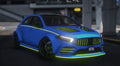 Mercedes A45 animiert | ohne Emblem 