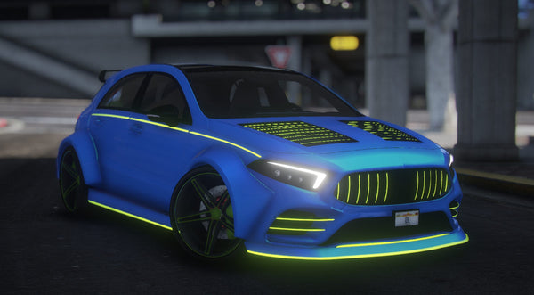 Mercedes A45 Animated | Debadged