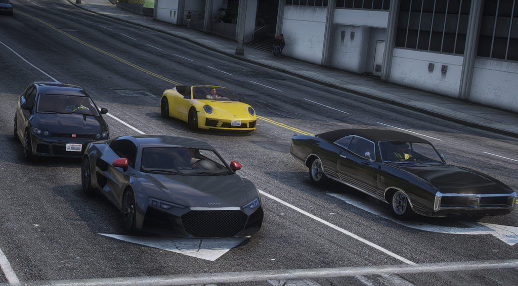 DLC Cars in Traffic