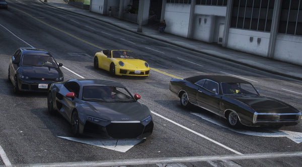DLC Cars in Traffic