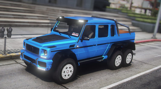 Mercedes G63 6x6 | Debadged