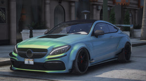 Mercedes C63S Widebody | Ohne Emblem