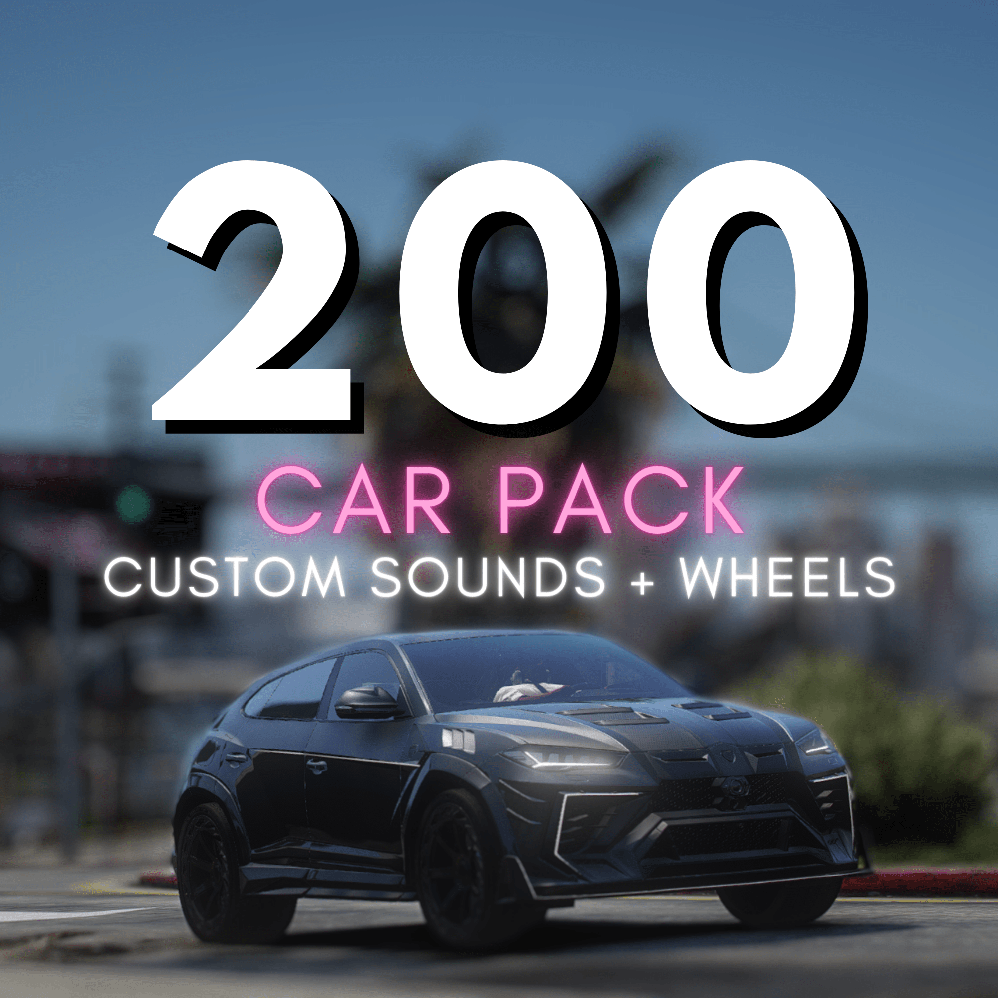 FiveM 200 Vehicle + Sound + Wheel Pack - DigitalLatvia