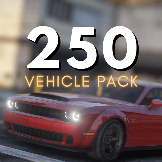 FiveM 250 Car Pack - DigitalLatvia