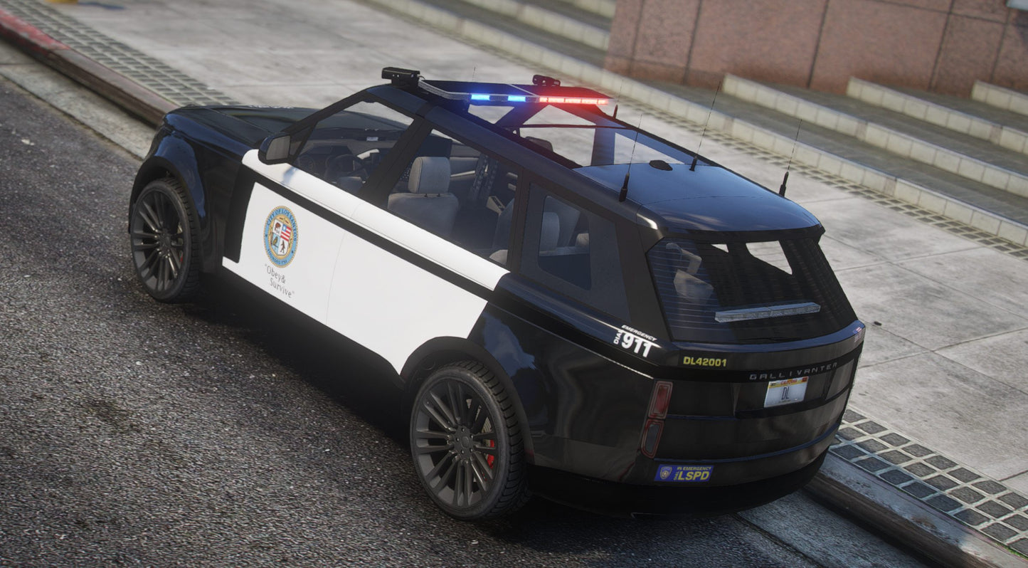 FiveM GTA 5 Police Baller ST-D