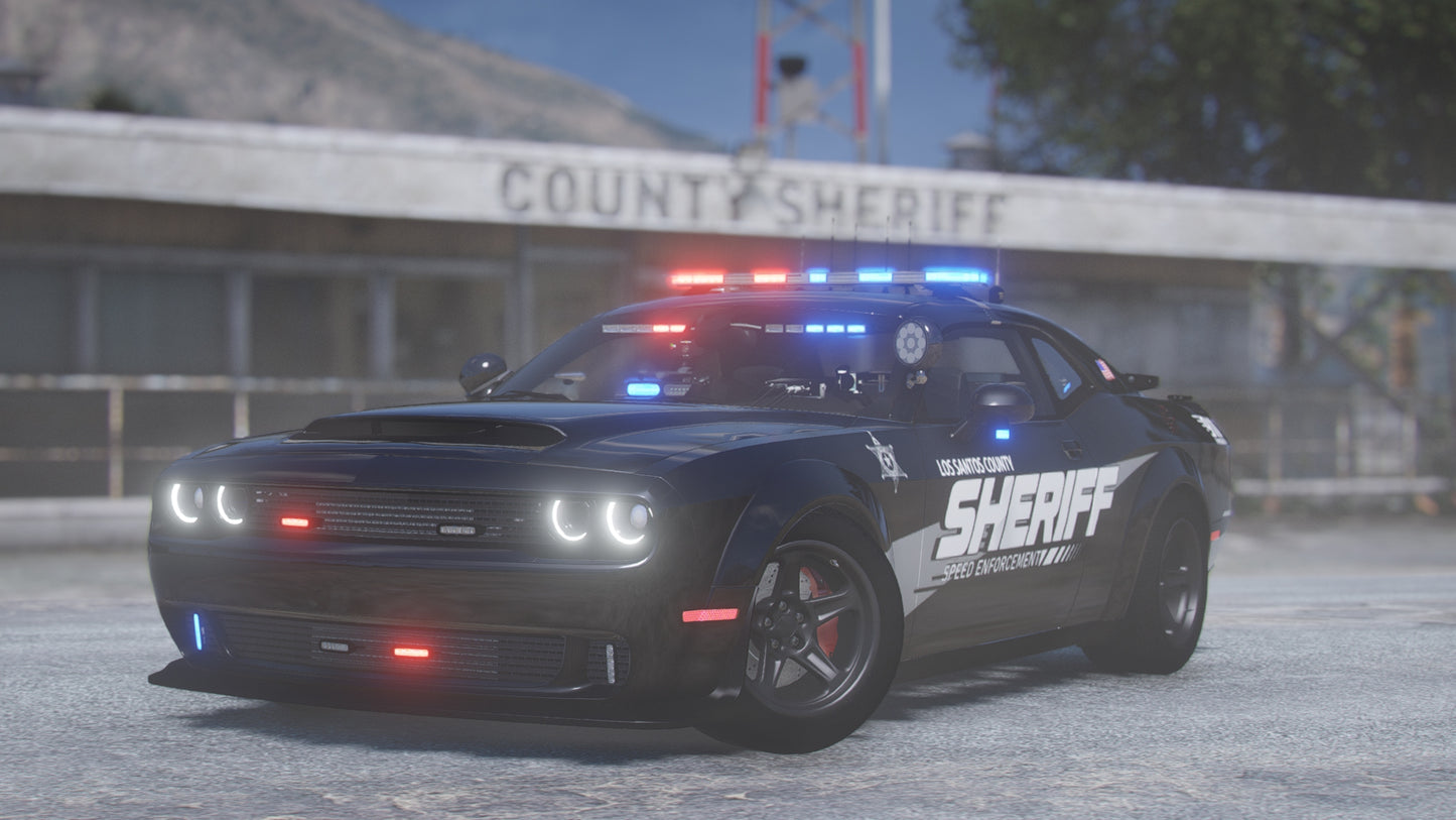 Sheriff Debadged Police Pack | 16 Vehicles
