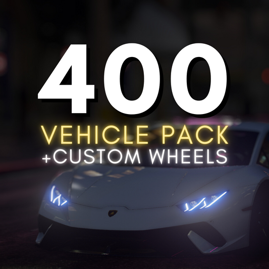 Pack 400 voitures + roues | Optimisé !