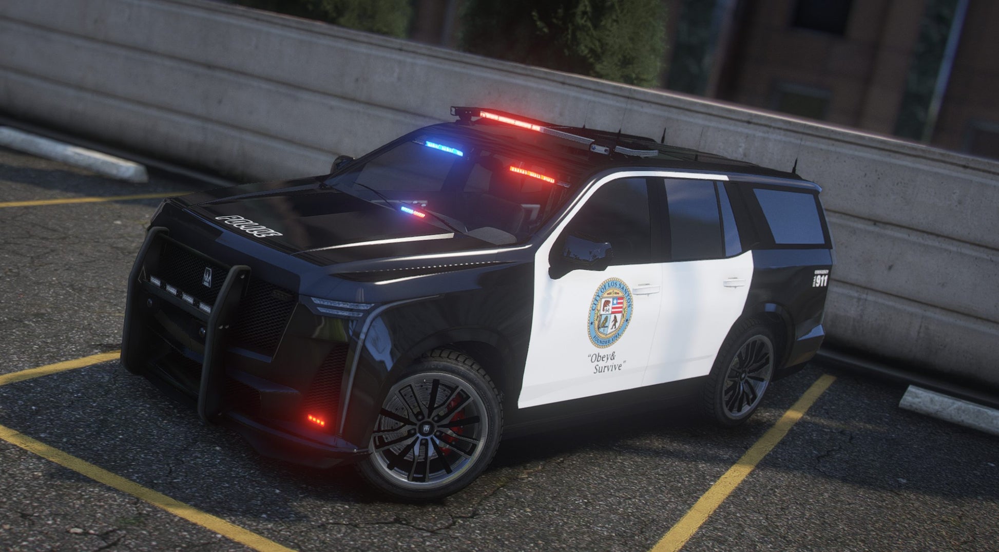 FiveM GTA 5 Police Cavalcade