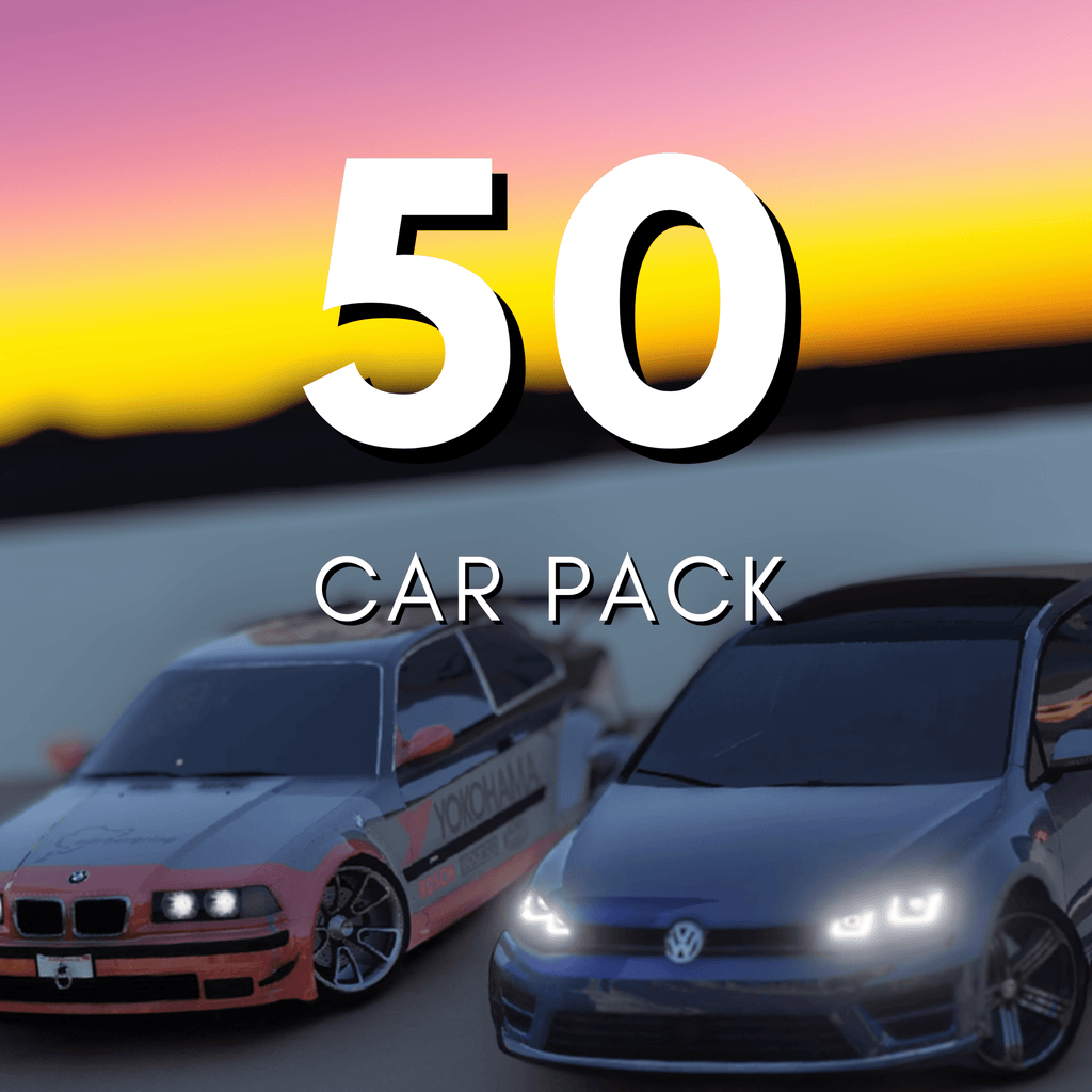 Game 50 Car Pack - DigitalLatvia