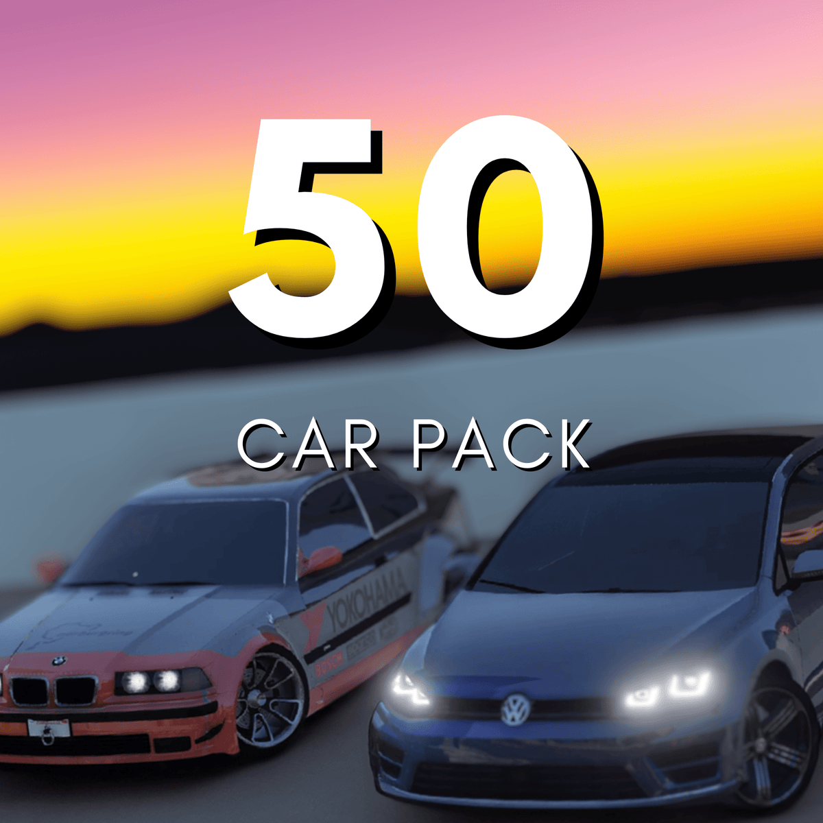 Game 50 Car Pack - DigitalLatvia