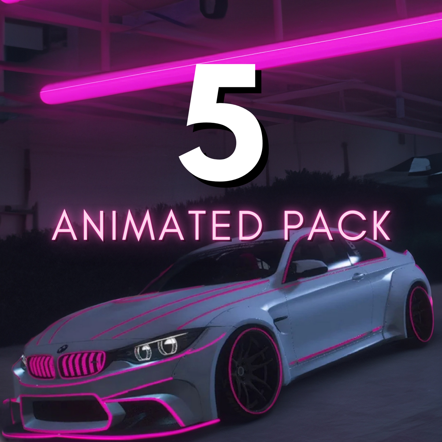 Animated Car Pack: 5 CARS