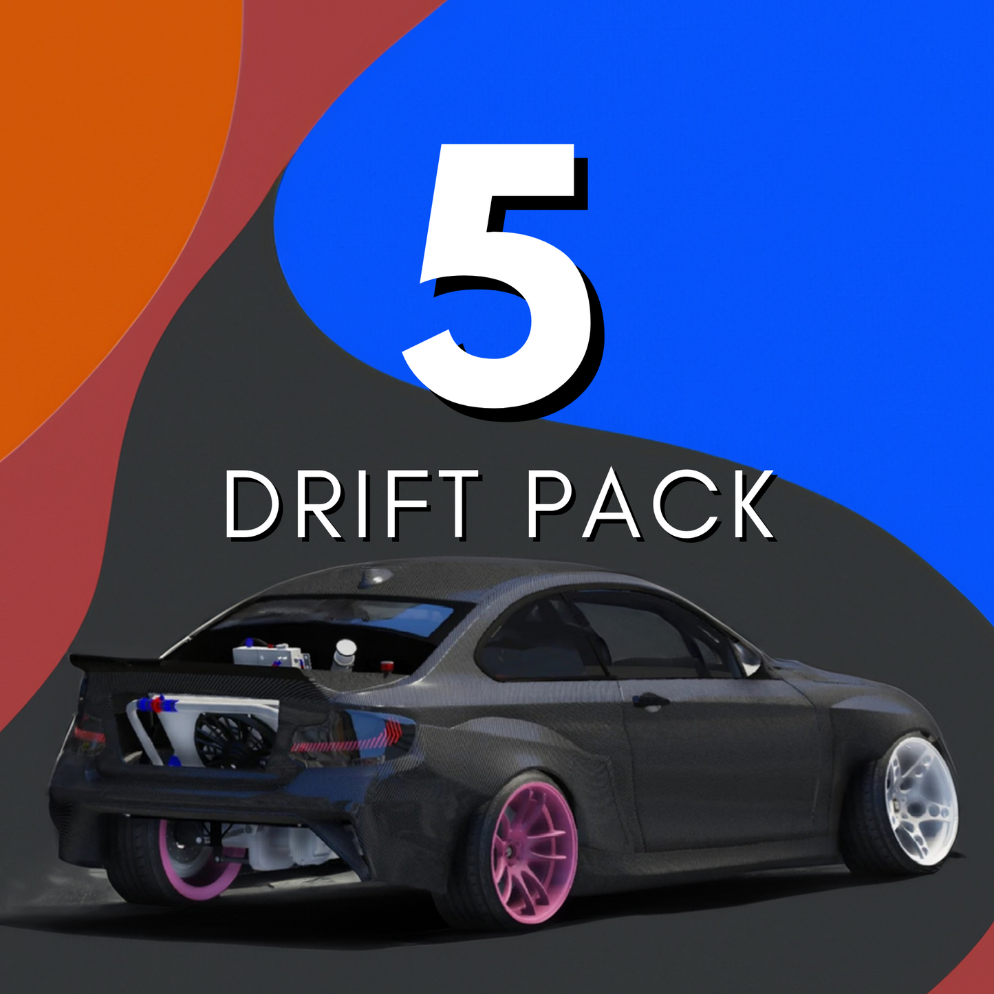 Drift Car Pack: 5 CARS