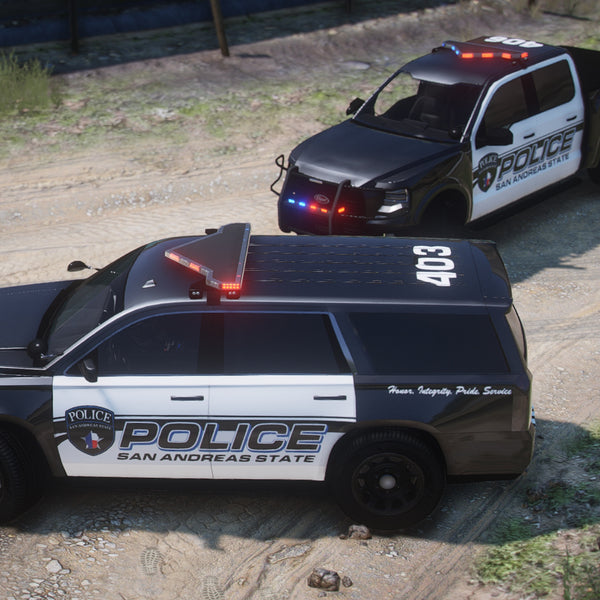 Police Vanilla Car Pack | 15 Vehicles | Templates