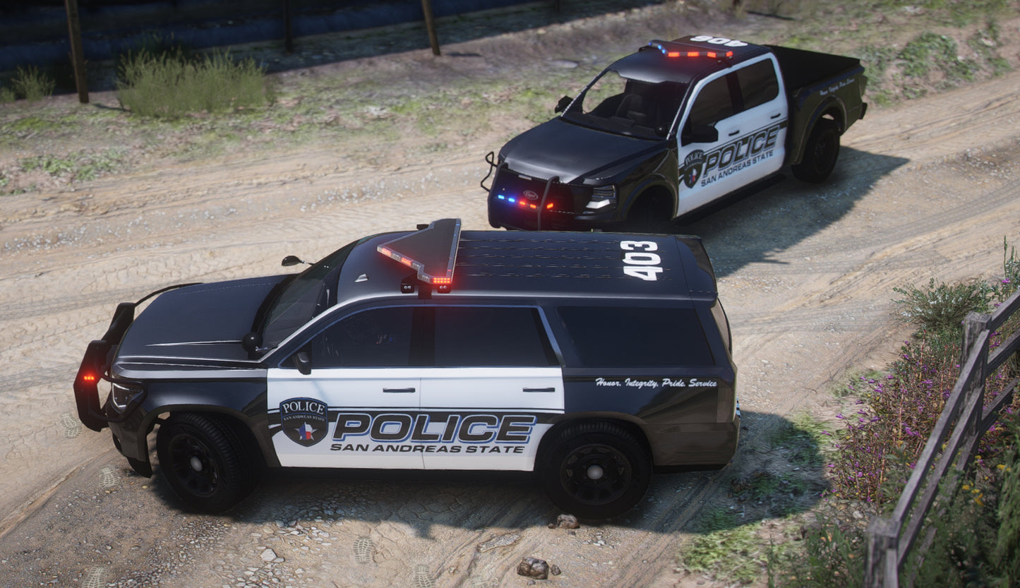 Police Vanilla Car Pack | 15 Vehicles | Templates