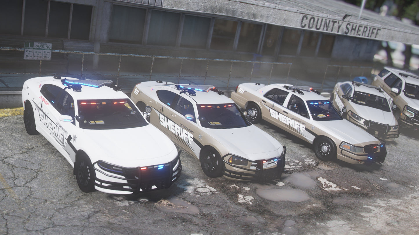 Sheriff Debadged Police Pack | 16 Vehicles