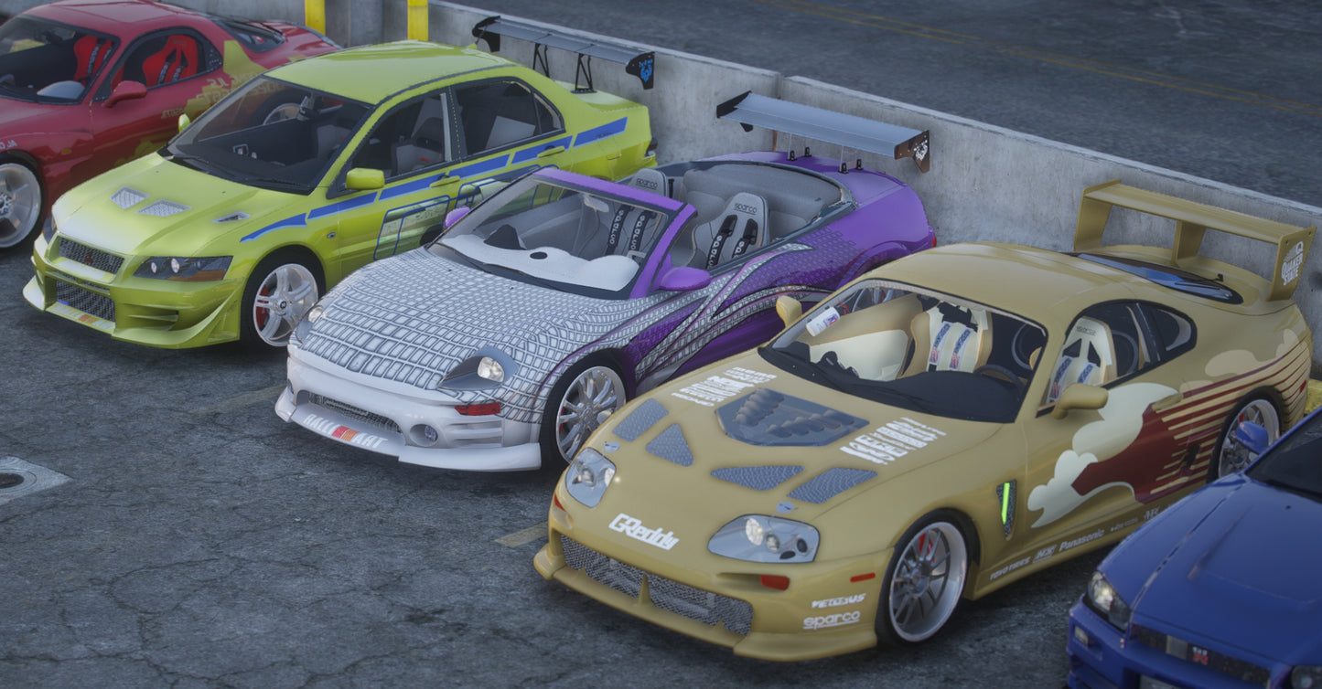 Fast and Furious Car Pack