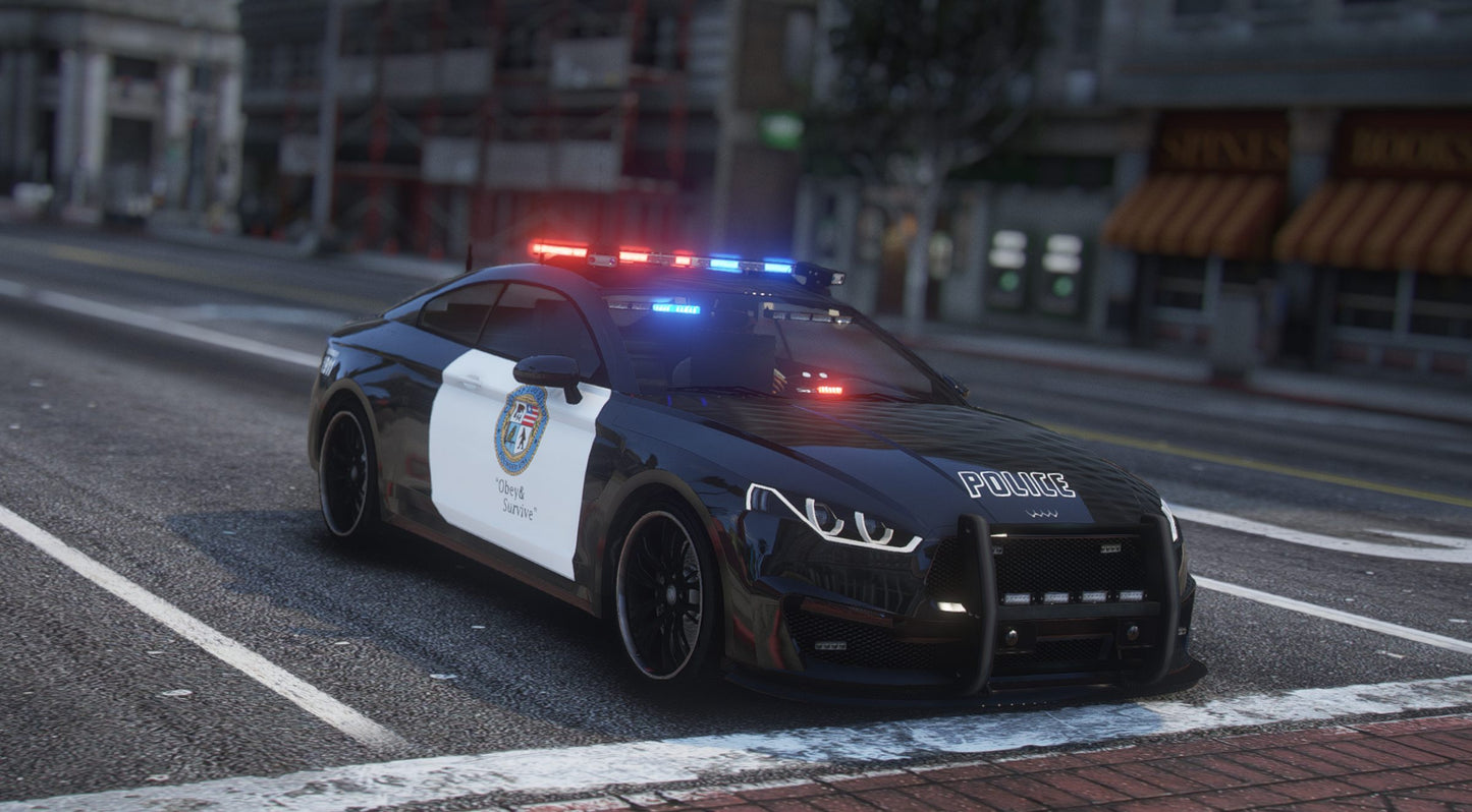 Police Vanilla LSPD Pack | 10 Vehicles | Callsigns | Templates