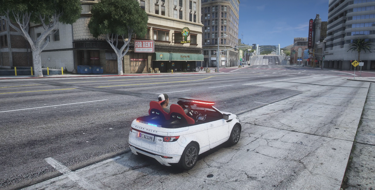 Police Lights + Template
