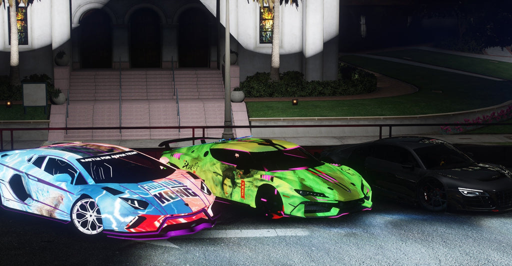 FiveM Animated Car Pack: 20 CARS - DigitalLatvia