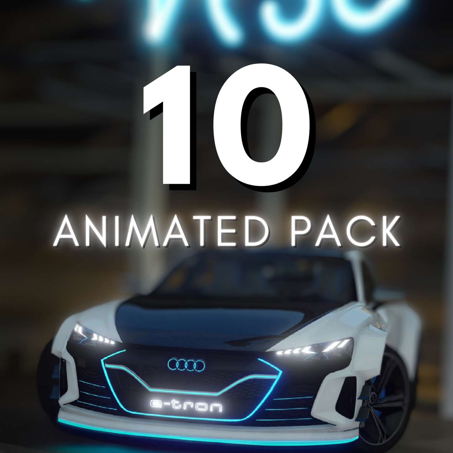 Animiertes Autopaket: 10 AUTOS | Optimiert!