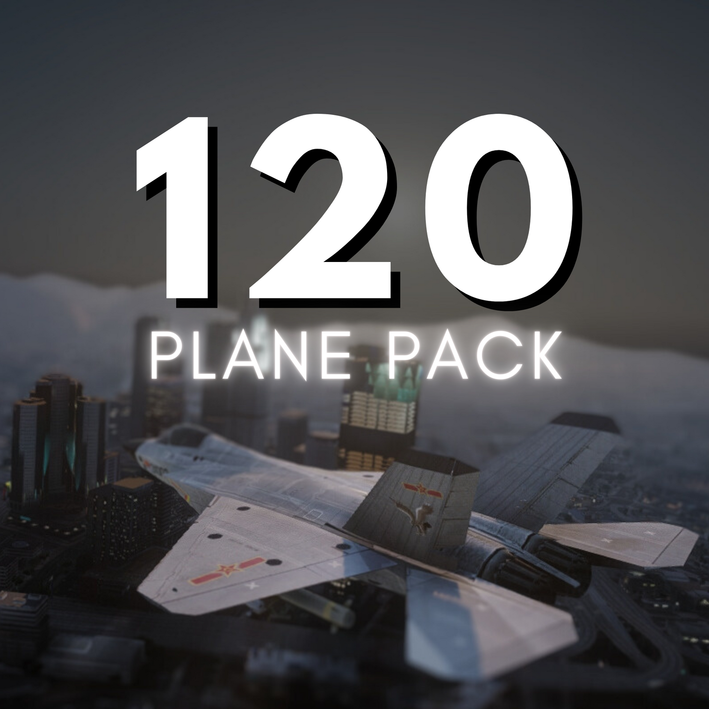 Flugzeugpaket: 120 Flugzeuge | Optimiert!