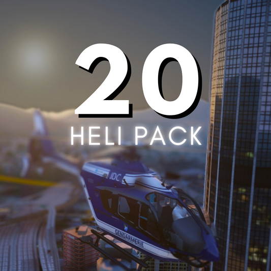 Heli Pack: 20 Helicopters