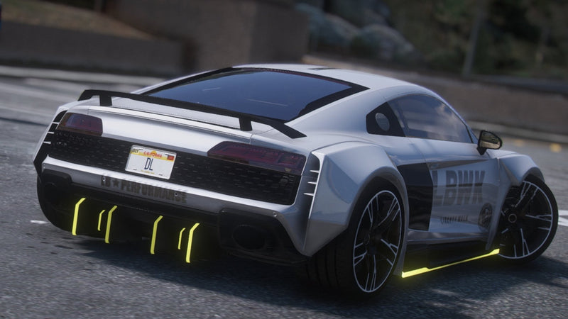 Audi R8 | Debadged | Template