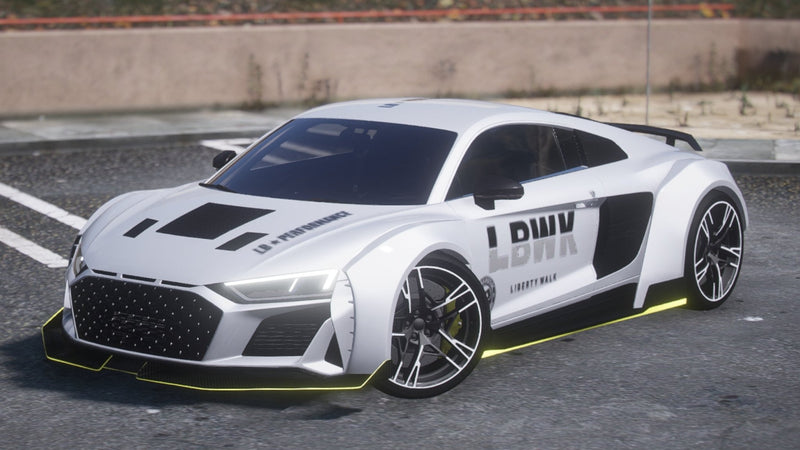 Audi R8 | Debadged | Template