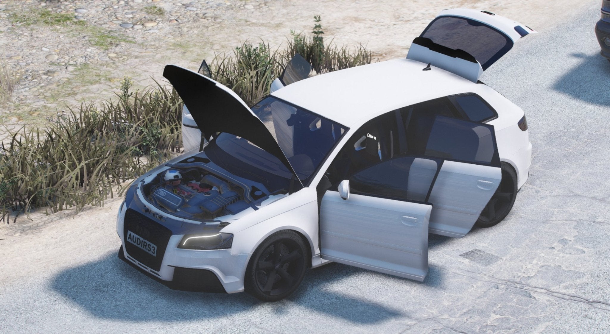 FiveM Audi RS3 Sportback 2018 - DigitalLatvia