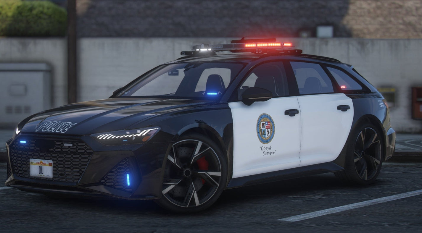 FiveM Audi RS6 2020 LSPD | Debadged | Template – DigitalLatvia