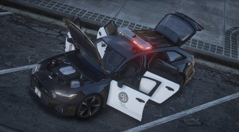 Audi RS6 2020 LSPD | Debadged | Template