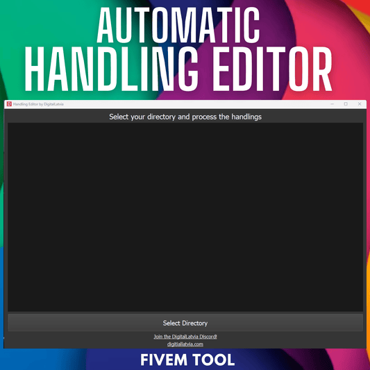 FiveM Automatic Handling Editor Tool - DigitalLatvia
