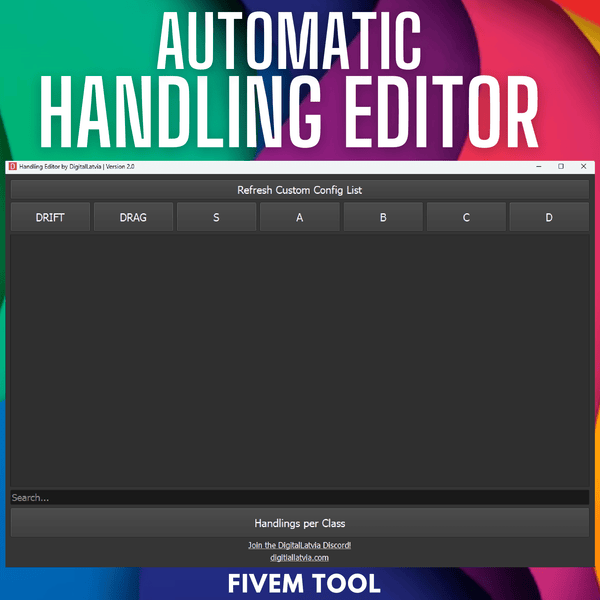 Automatic Handling Editor Tool