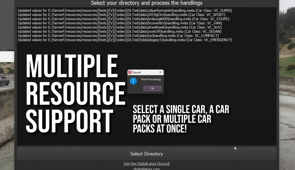 FiveM Automatic Handling Editor Tool - DigitalLatvia